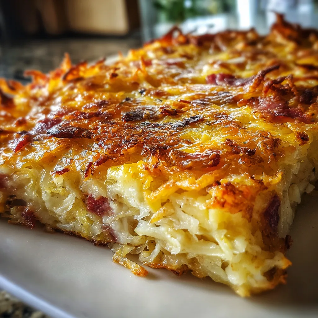Overnight Hashbrown Breakfast Bake That Saves Your Morning (and Your Sanity) 4 Overnight Hashbrown Breakfast Bake