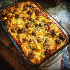 Classic Sausage & Egg Breakfast Casserole