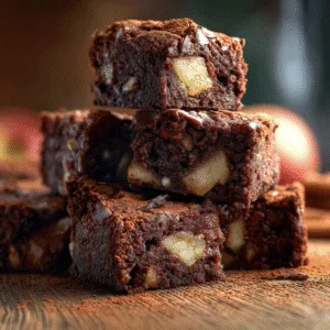 Apple Brownie Bites