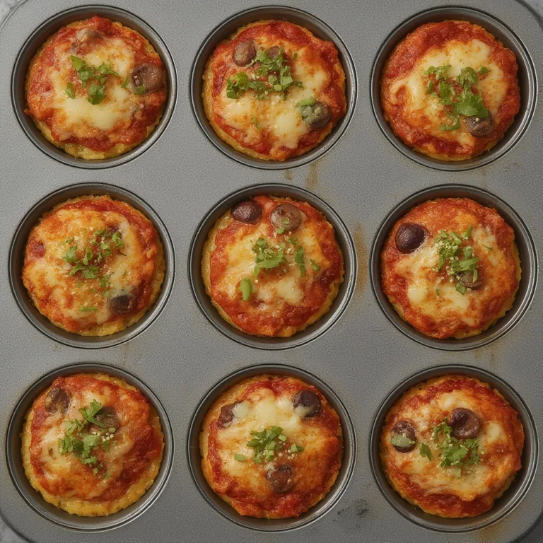 Back-to-School Meal Plan: Kid-Friendly Pizza Muffins