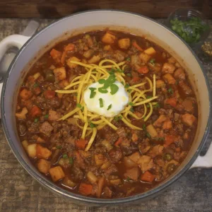 Budget Monthly Plan: Big-Batch Taco Soup