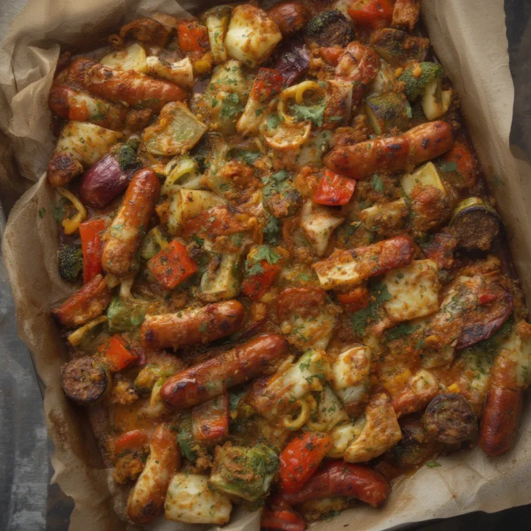 Busy-Family Meal Plan: Sheet-Pan Sausage & Veggie Bake