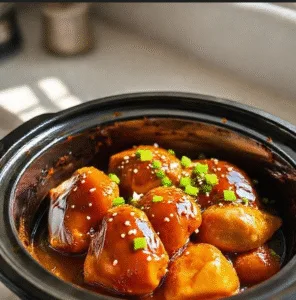 Honey Garlic Chicken Crockpot