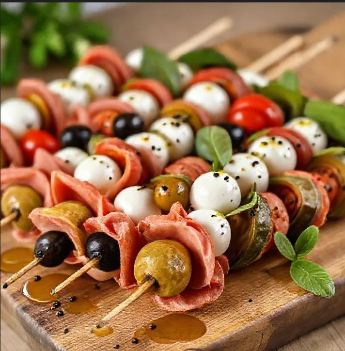 Italian Antipasto Skewers