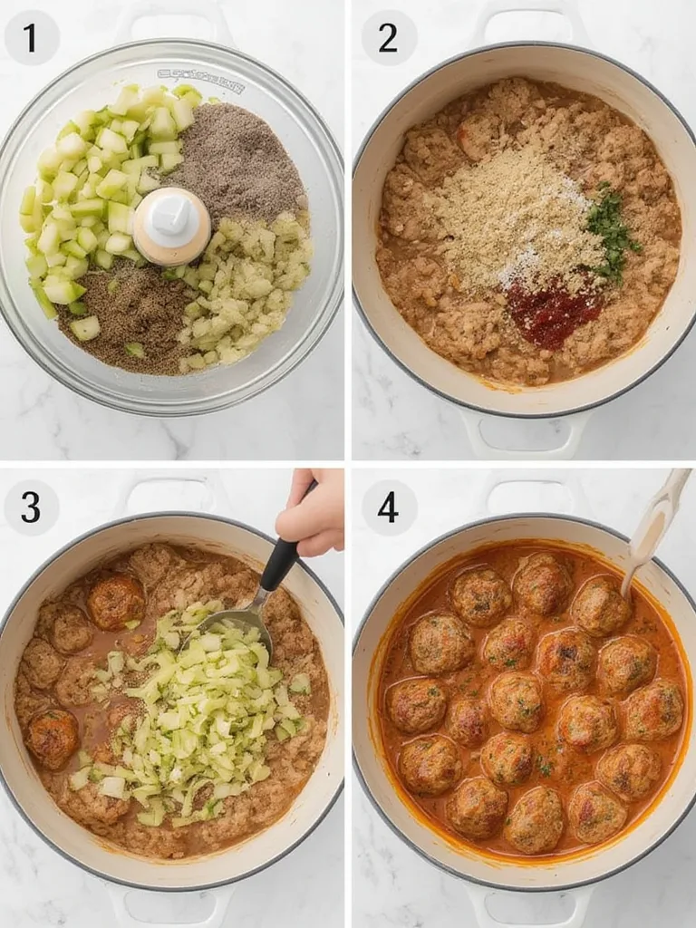 A person meticulously planning meal prep, with a comprehensive weekly meal plan template, neatly categorized ingredients, and organized storage containers on a clean kitchen counter.