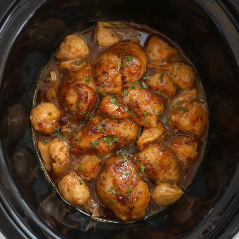 Easy Crockpot Weeknight Plan: Honey Garlic Chicken