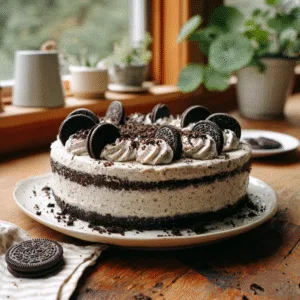 Oreo Cake Recipe Delight: The Ultimate Cookies and Cream Cake for Every Celebration 11 Delicious homemade Oreo Cake Recipe with crushed Oreos and creamy frosting