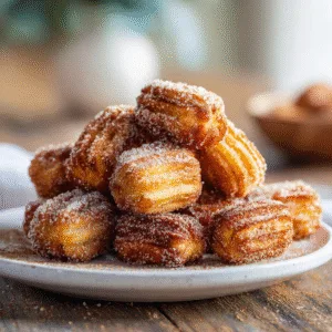 Delicious Baked Churro Bites