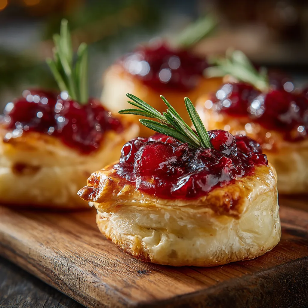 Mini Cranberry Brie Bites with Puff Pastry: The Ultimate Festive Appetizer You’ll Actually Crave 5 Mini Cranberry Brie Bites with Puff Pastry