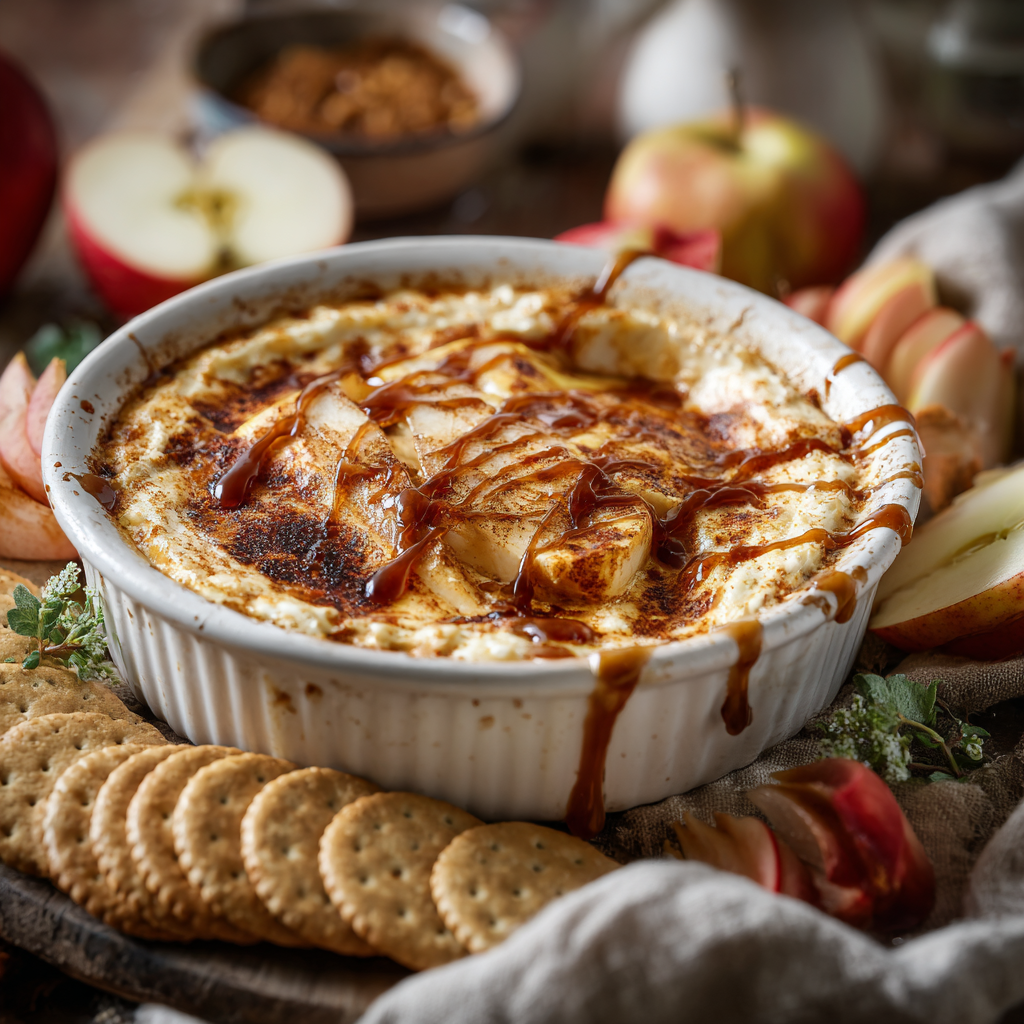 Baked Apple Cheesecake Dip