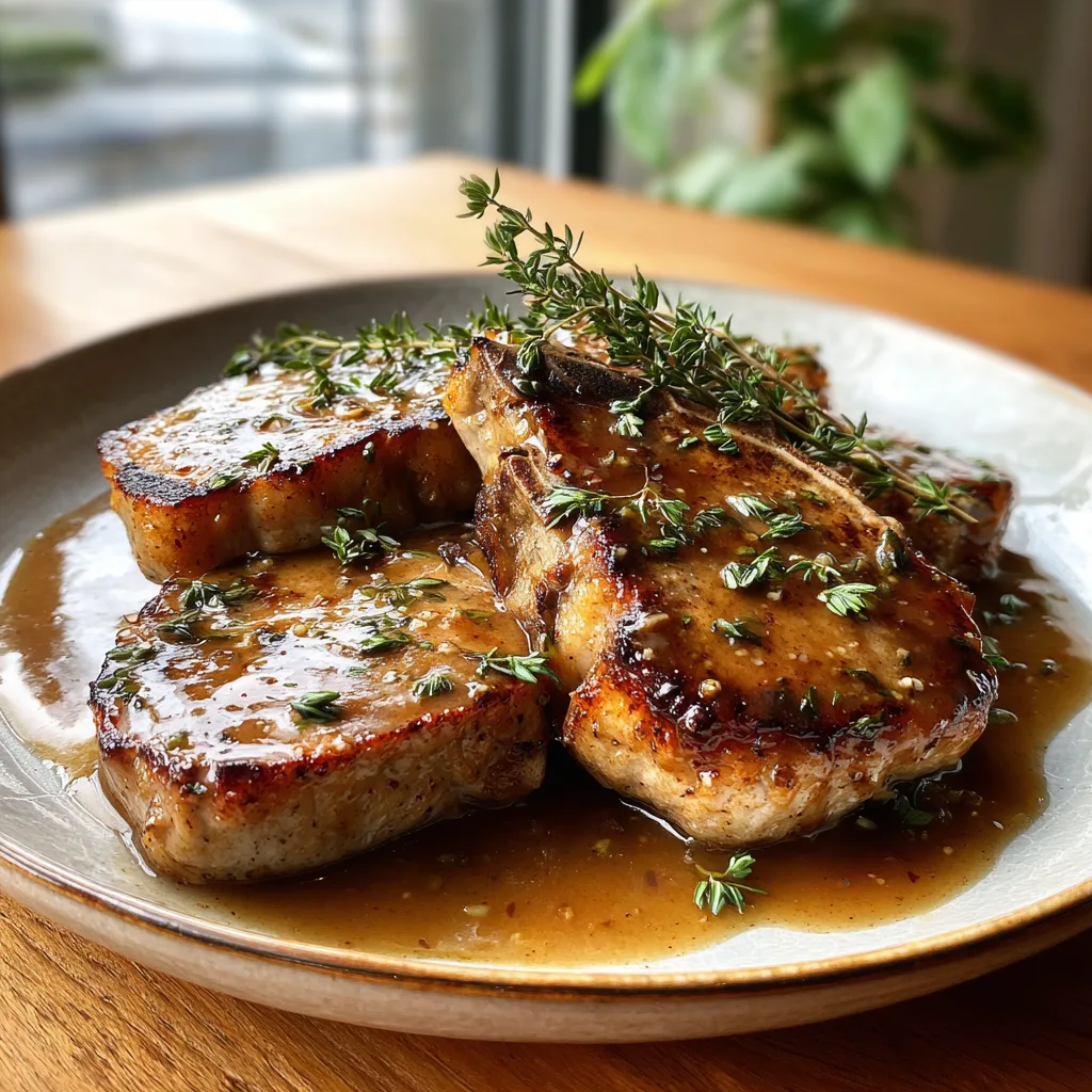 Creamy Tuscan Pork Chops