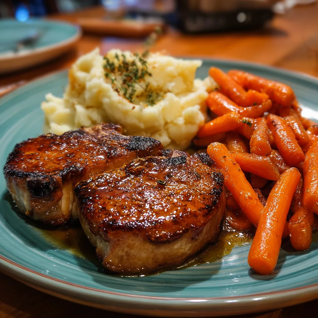 Brown Sugar Baked Pork Chops That Will Rock Your Dinner | Pork Chop Recipes 4 u1891677983 Plated Brown Sugar Baked Pork Chops served with m fe41bb6f 9ca6 44a3 90f3 5d2828b1e50e 0
