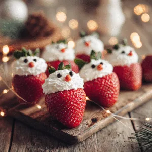 Strawberry Santas