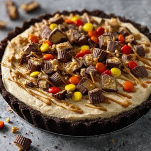 No-Bake Peanut Butter Cup Pie: A Homemade Reeses Cups Lover’s Dream 12 No-Bake Peanut Butter Cup Pie
