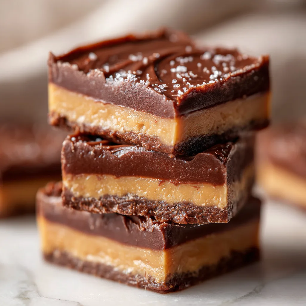 Chocolate Peanut Butter Fudge Bars: Creamy Indulgence Better Than Homemade Reeses Cups 5 Chocolate Peanut Butter Fudge Bars