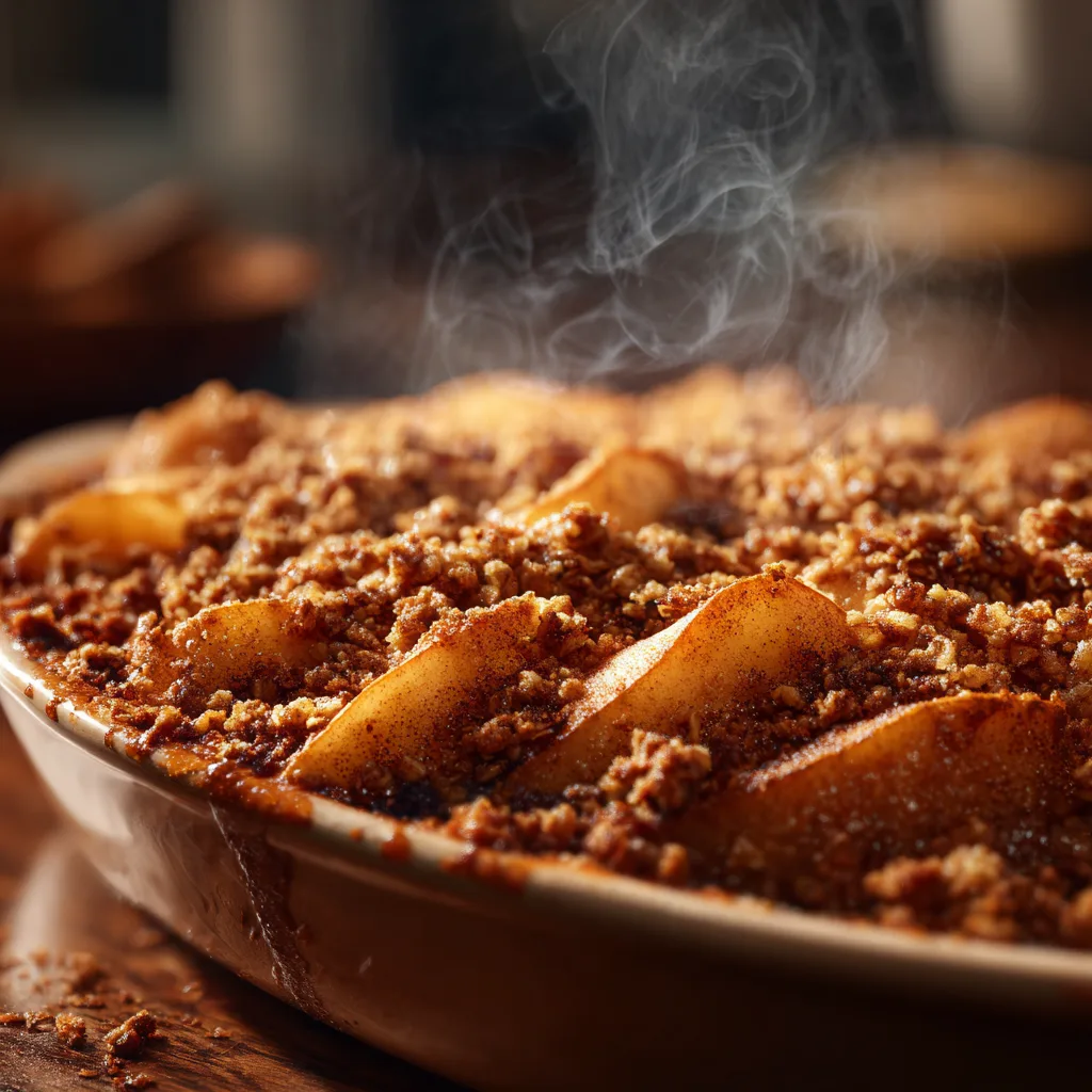 Spiced Pear Crisp