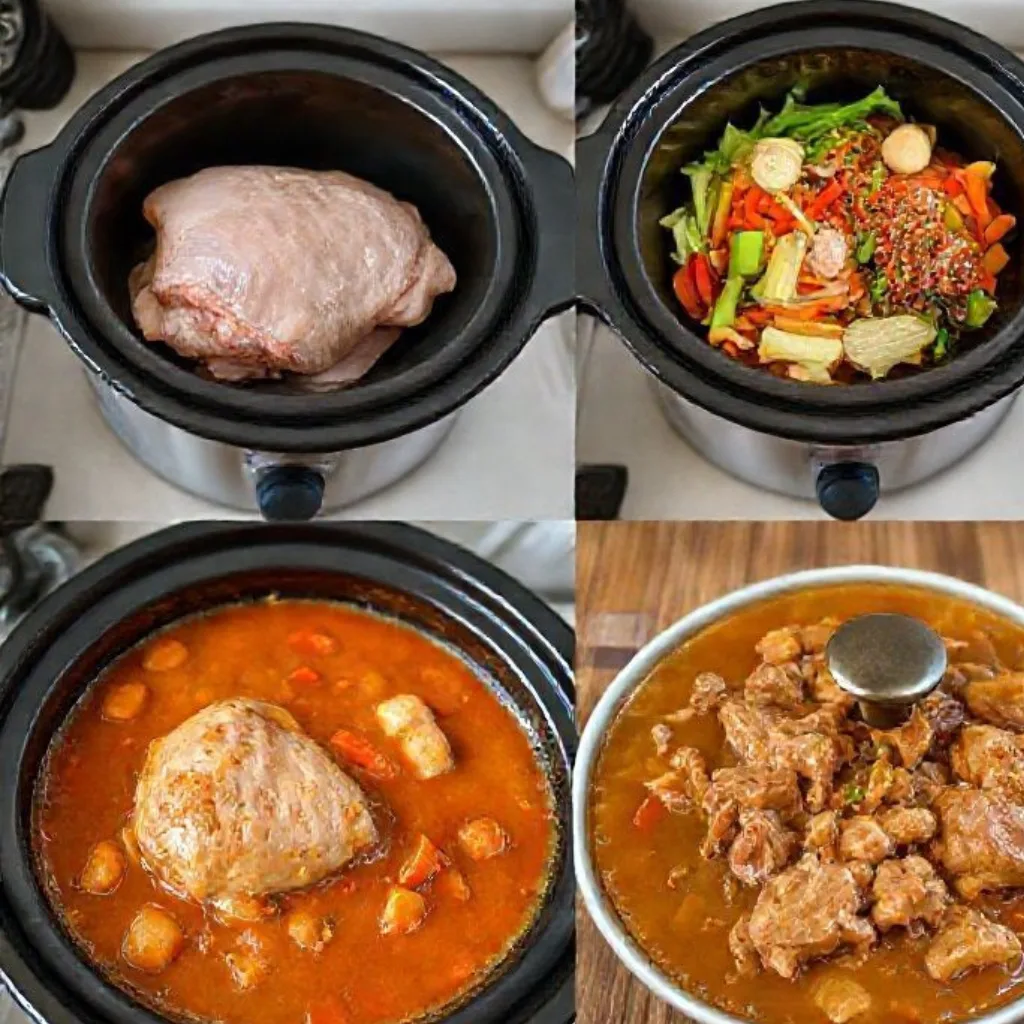 Effortless Comfort Wins: Dump-and-Go Chicken Stew That Saves Your Sanity 3 Step by step dump-and-go chicken stew crockpot process