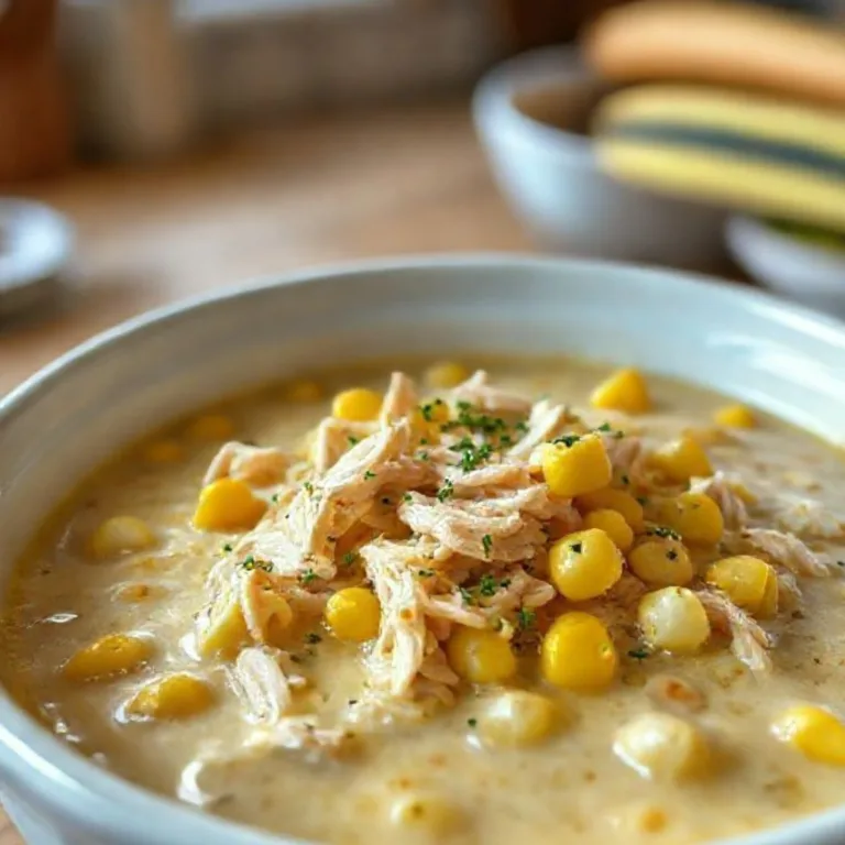 Crockpot Chicken Corn Chowder