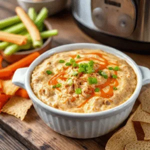 Slow Cooker Buffalo Chicken Dip