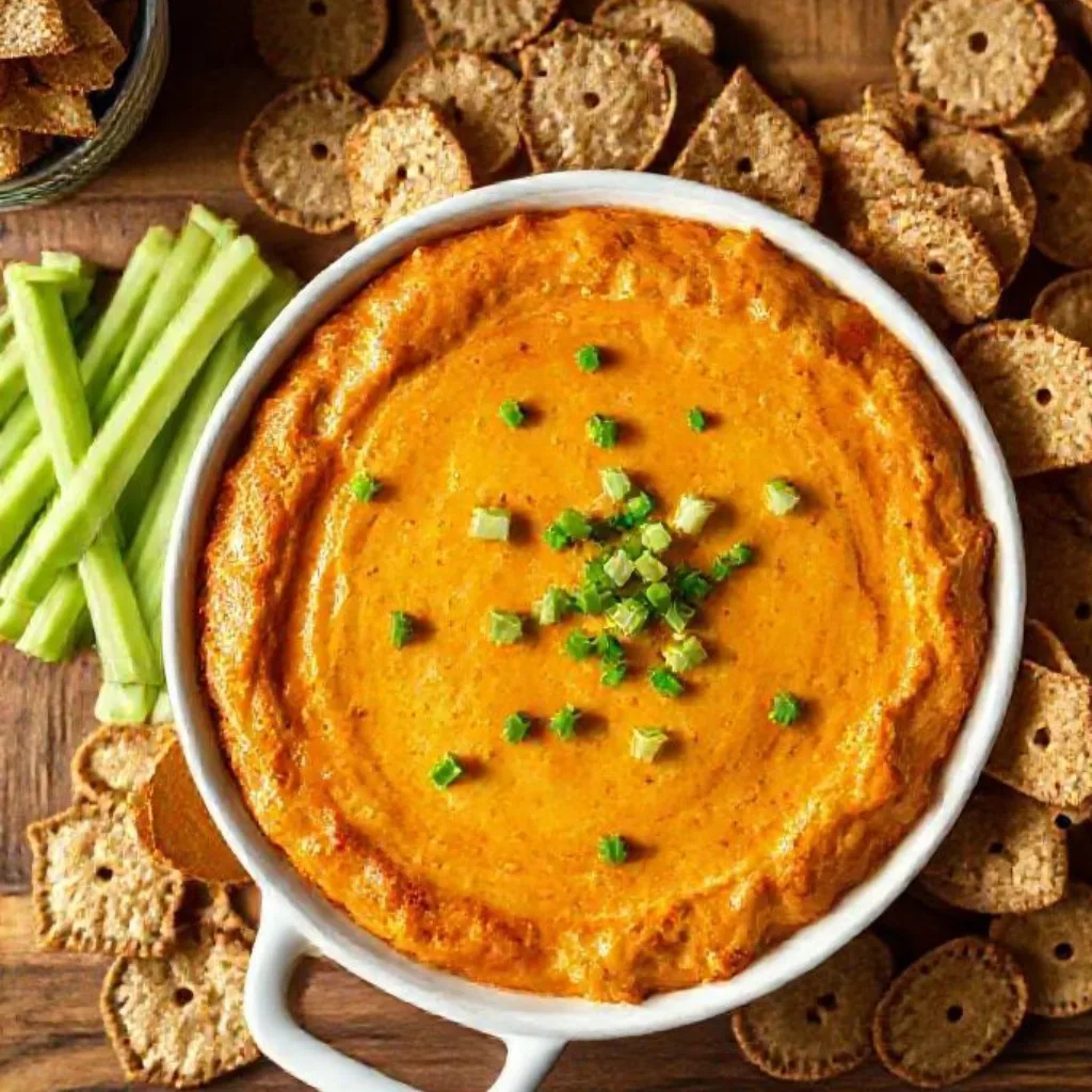 Healthy Buffalo Chicken Dip That Packs a Punch of Flavor 4 Healthy Buffalo Chicken Dip