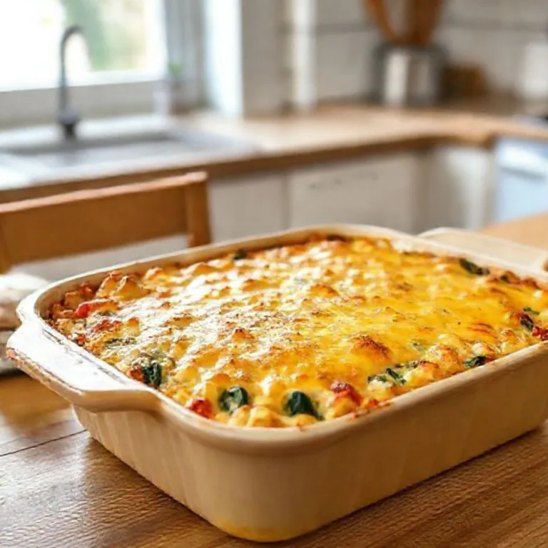 Cottage Cheese Veggie Casserole