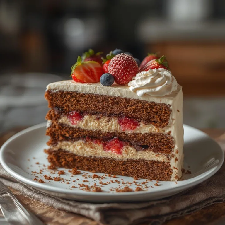 High Altitude Neapolitan Cake