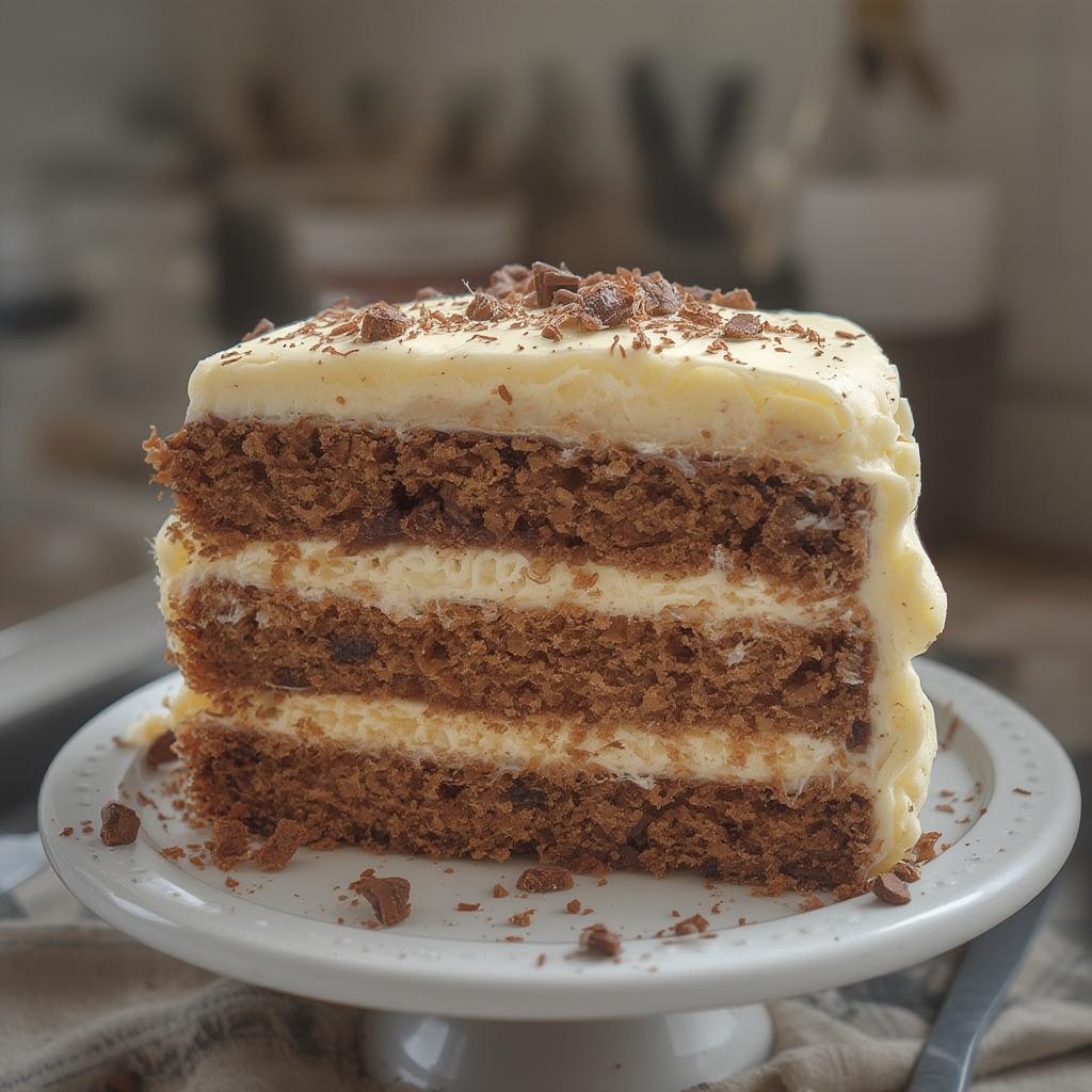 Homemade Neapolitan Cake with Cream Cheese Frosting