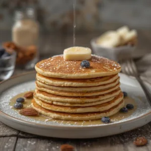Keto Almond Flour Pancakes (High Protein)