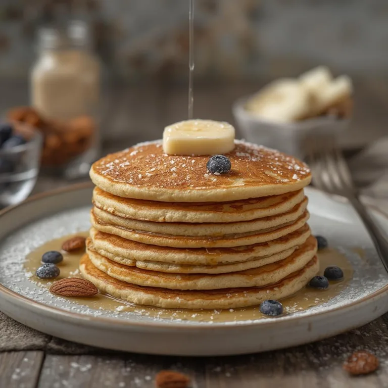 Keto Almond Flour Pancakes (High Protein)