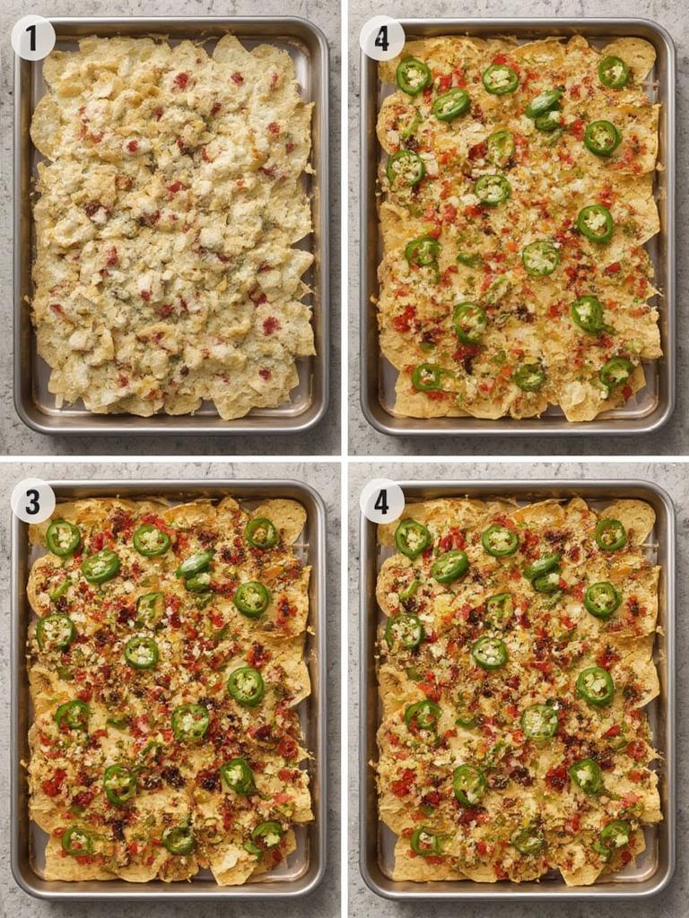 Loaded Sheet Pan Nachos with Jalapenos 2