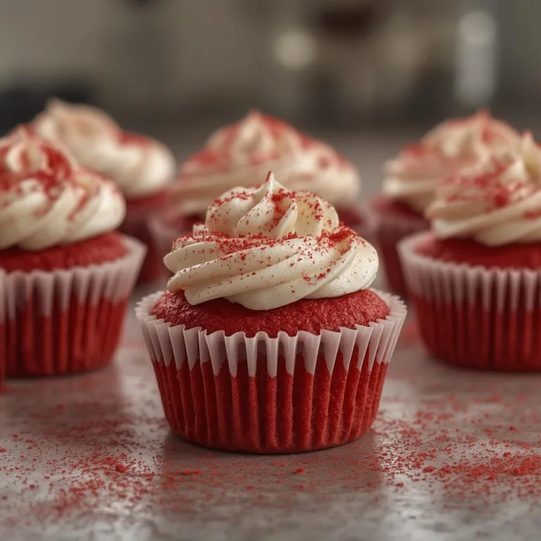 Mini Red Velvet Cupcakes