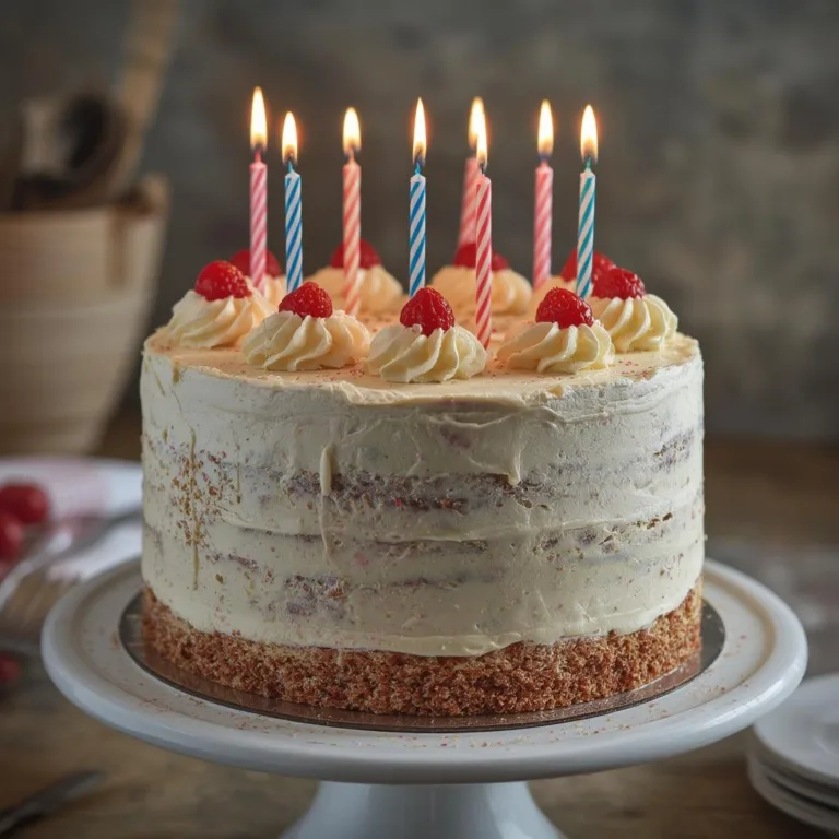 Neapolitan Birthday Cake