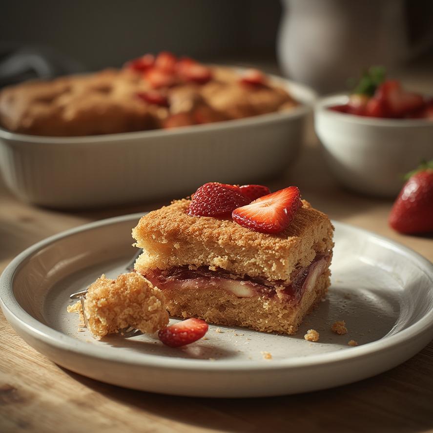 Neapolitan Cake with Freeze Dried Strawberries 3