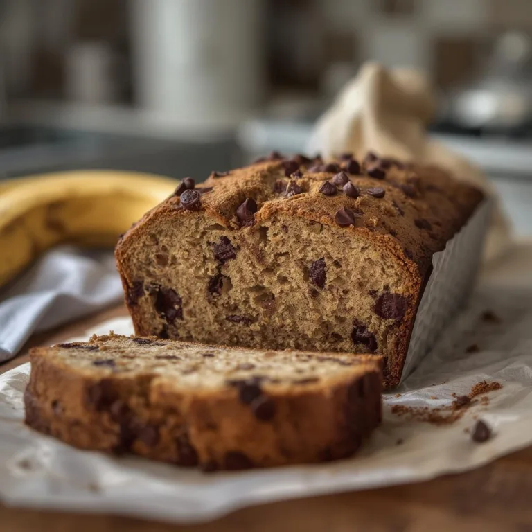 Quick 2-Banana Chocolate Chip Bread