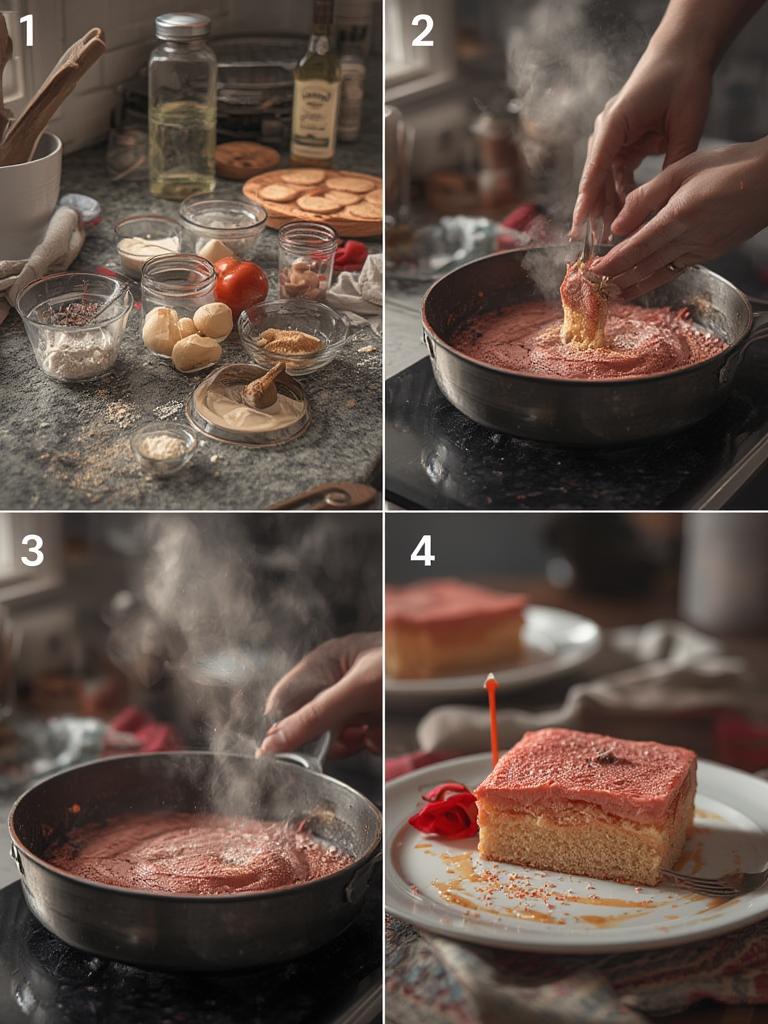 Romantic Rose Fondant Cake 2