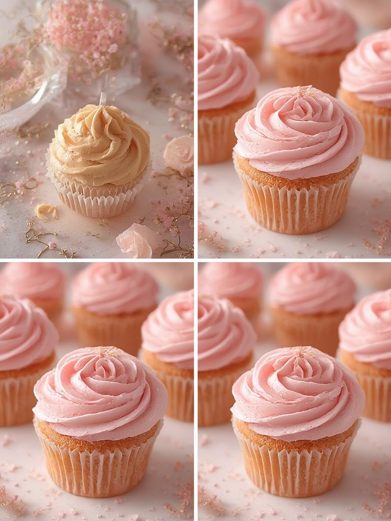 Rose Buttercream Cupcakes 6
