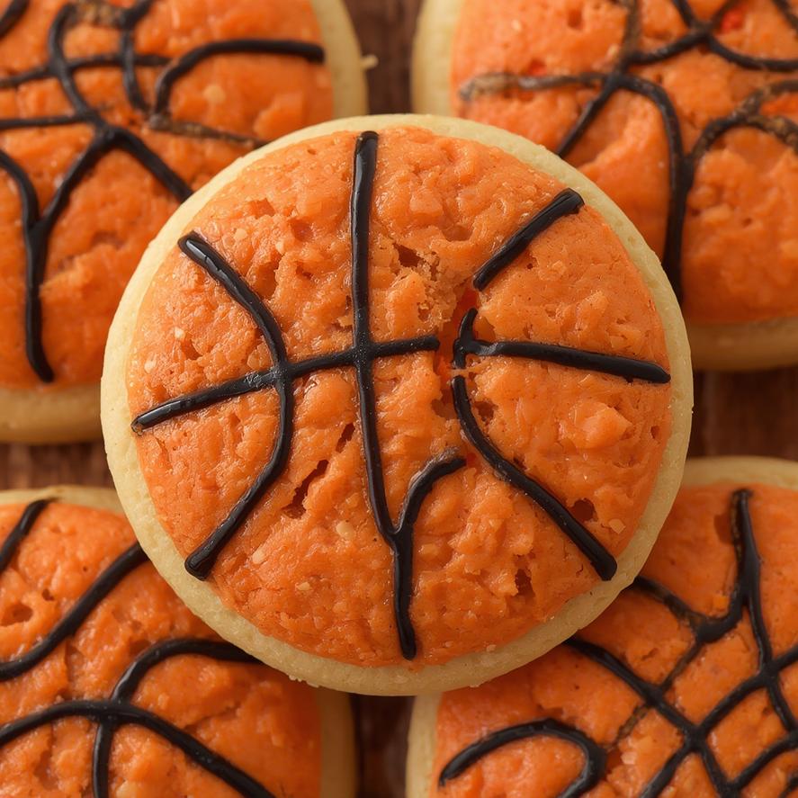 Sports Jersey Basketball Cookies 3