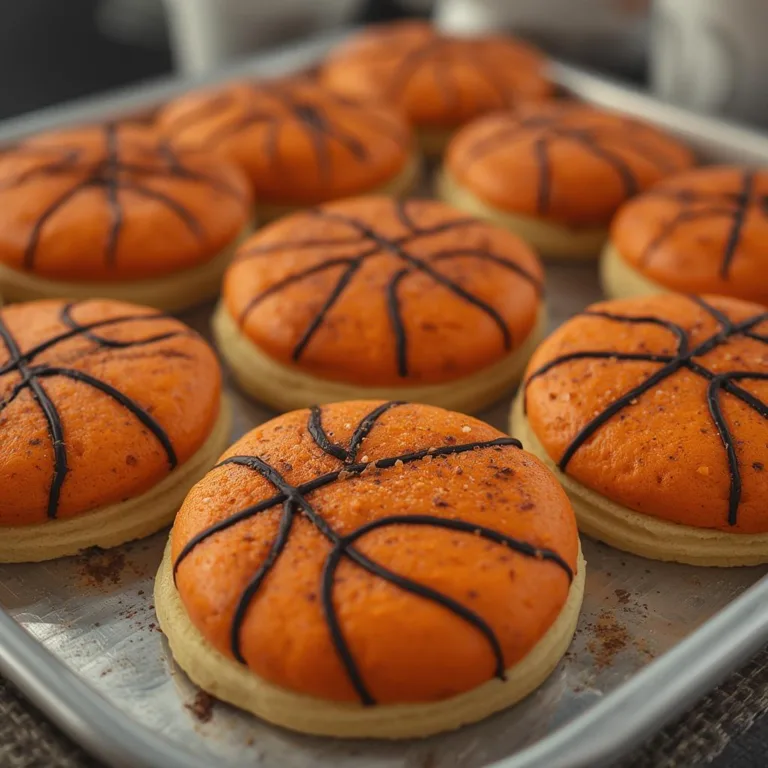 Sports Jersey Basketball Cookies