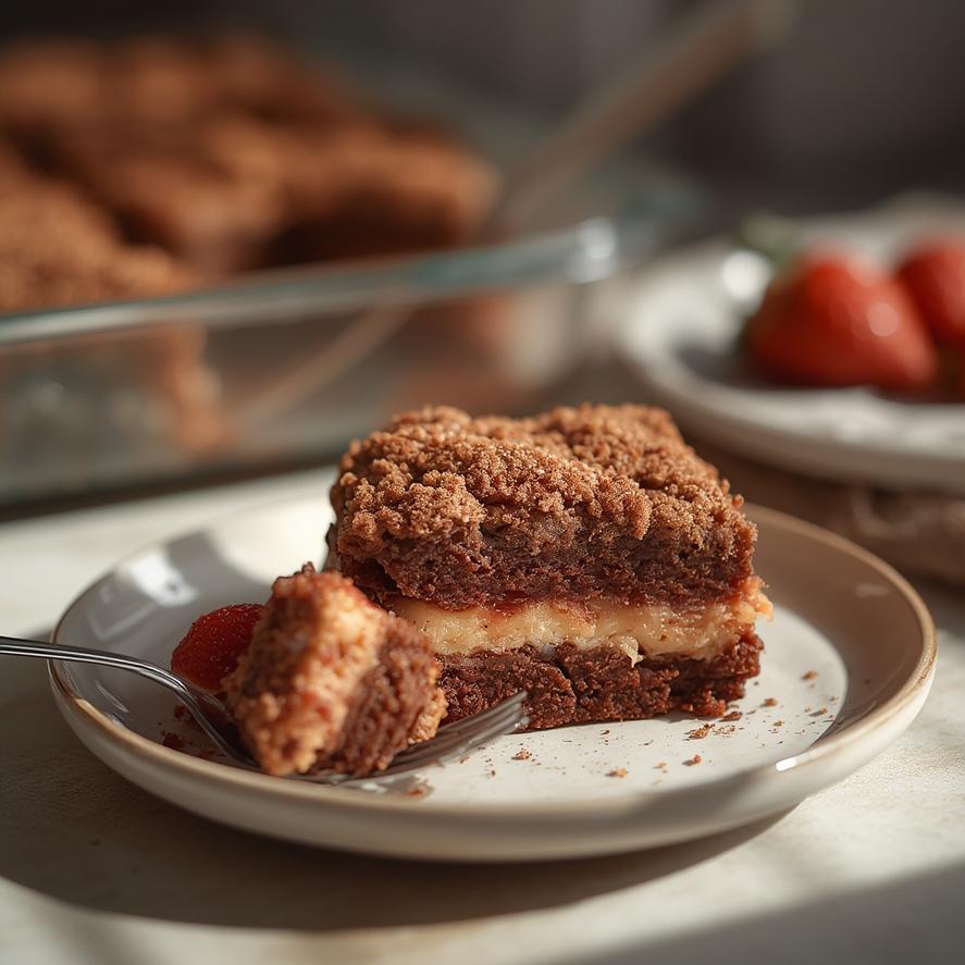 Strawberry Chocolate Vanilla Cake 7