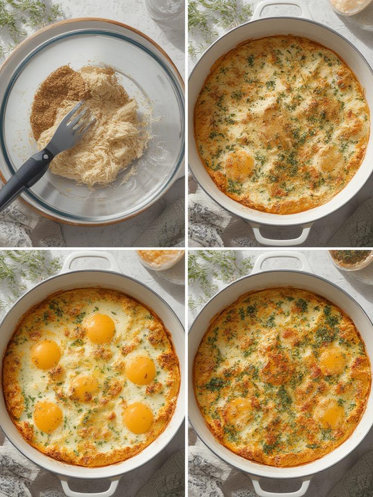 Healthy Food Ideas: Aesthetic Egg Bake Perfection - Savory Breakfast & Brunch Recipes! 3 Aesthetic Egg Bake 2