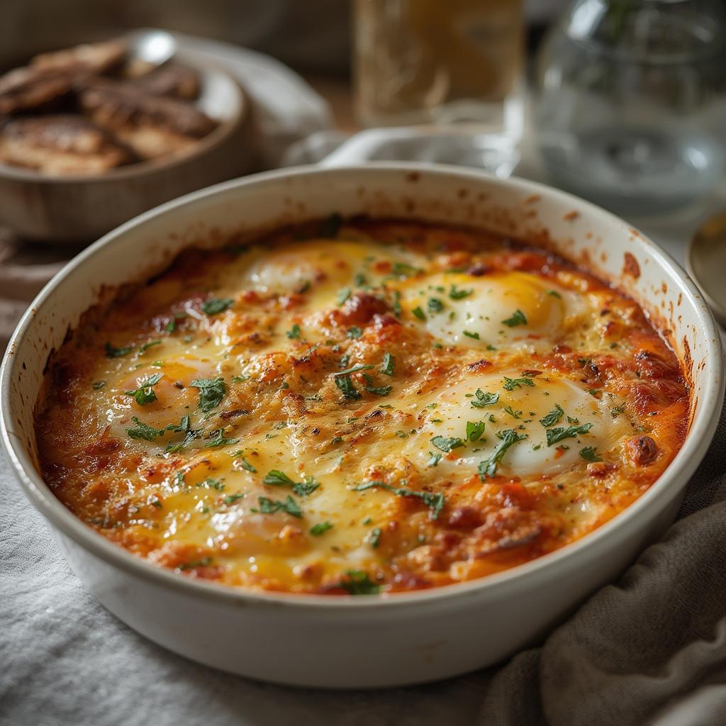 Healthy Food Ideas: Aesthetic Egg Bake Perfection - Savory Breakfast & Brunch Recipes! 4 Aesthetic Egg Bake