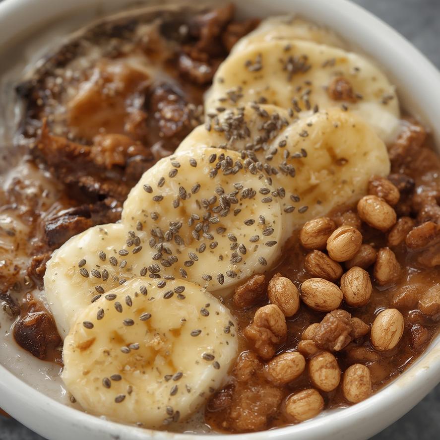 Apple cinnamon baked protein pancake tray for slice and go breakfasts 3
