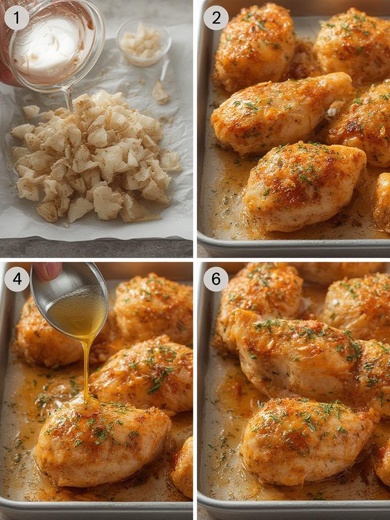 Baked Honey Garlic Chicken 6