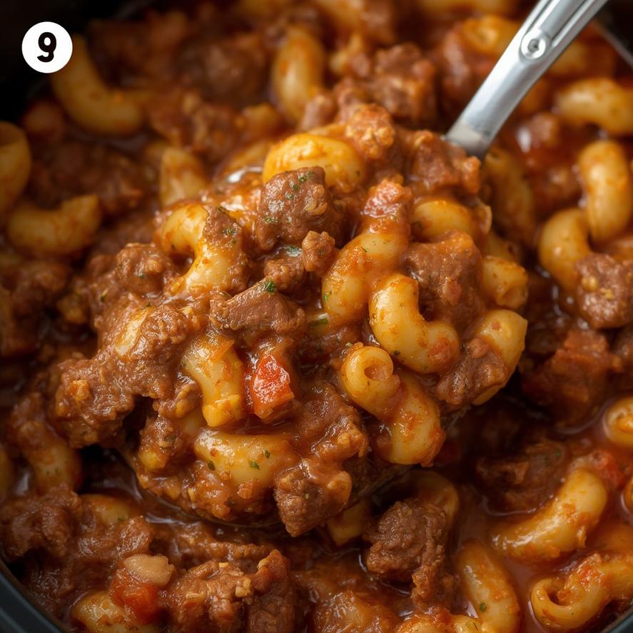 Dump And Go Crockpot Dinners : Hearty Beef Goulash & Macaroni - Easy Weeknight Meals! 5 Beef Goulash with Macaroni 3