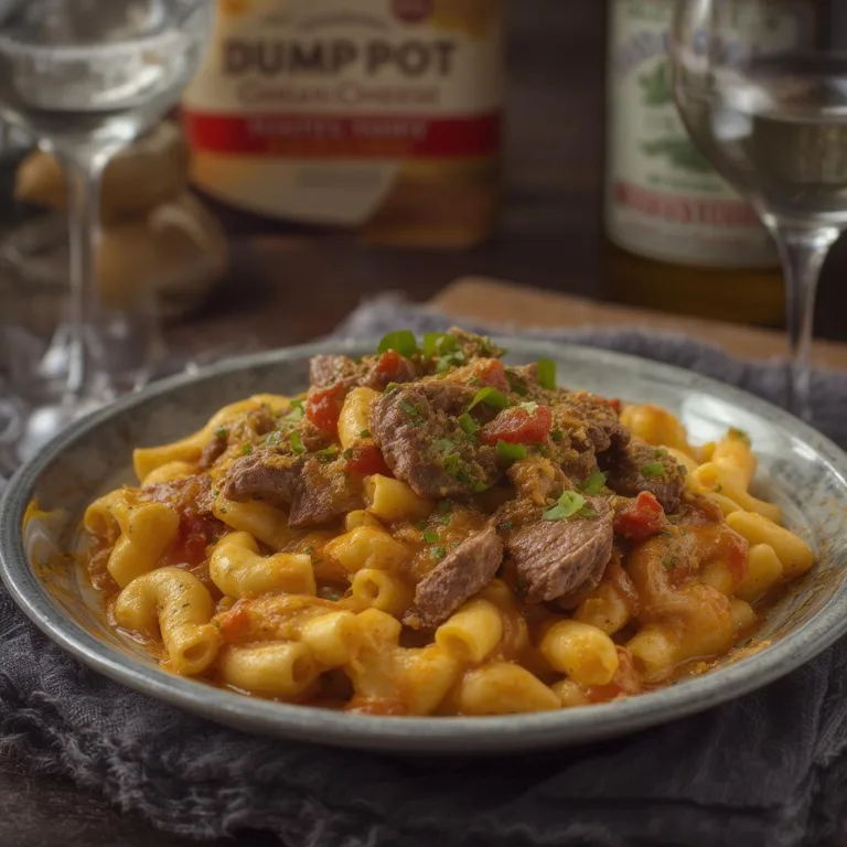 Cajun Parmesan Mac and Cheese with Steak