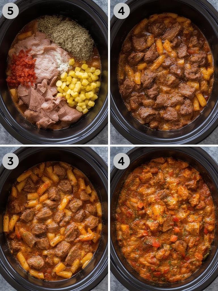 Cooking Cajun Steak Tips Rigatoni