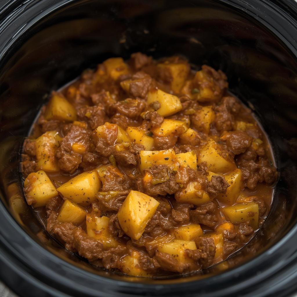 Cheesy Beef and Potatoes 3