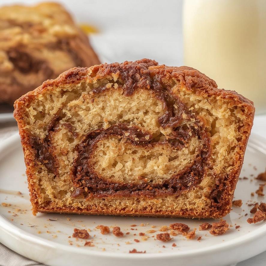 Best Ever Banana Bread : Super Moist Cinnamon Swirl Loaf! 5 Cinnamon Swirl Banana Bread 7