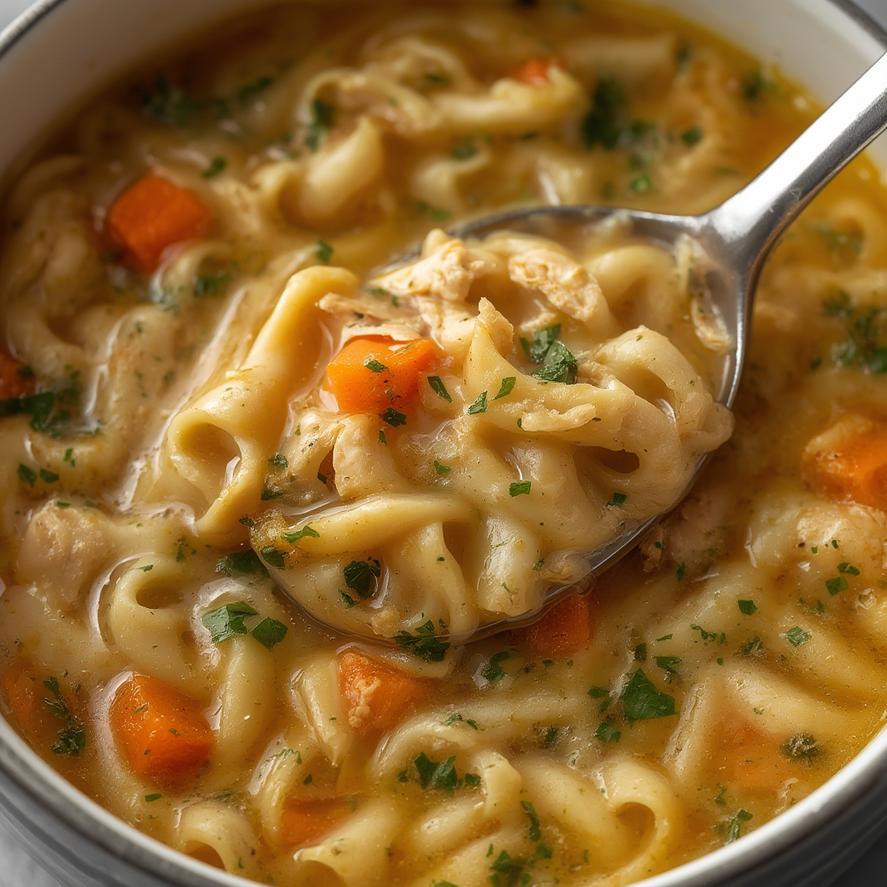 Classic Chicken Noodle Soup: Cozy Winter Comfort Soup Recipes & Best Ever! 5 Classic Chicken Noodle Soup 7