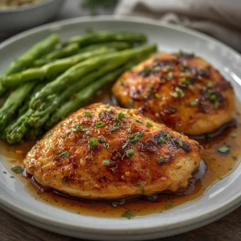Honey Garlic Chicken Breasts